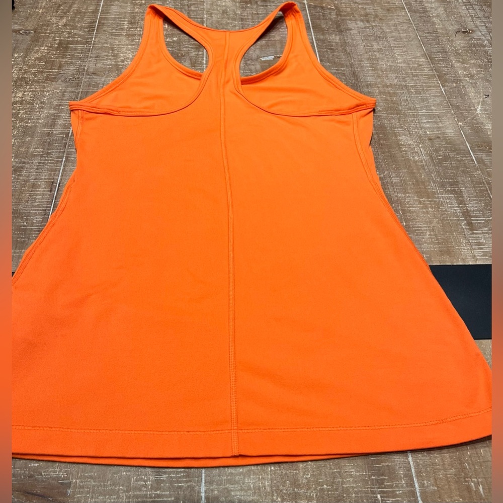 Nike Dri-Fit Orange Racerback Tank - Picture 4 of 5